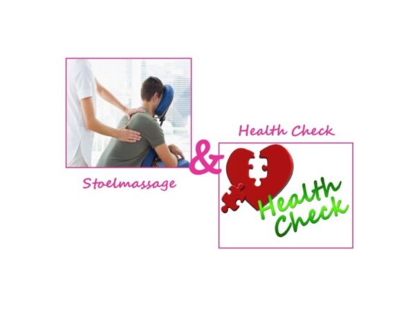 Nu 15% Combi korting op Stoelmassage en Health check!